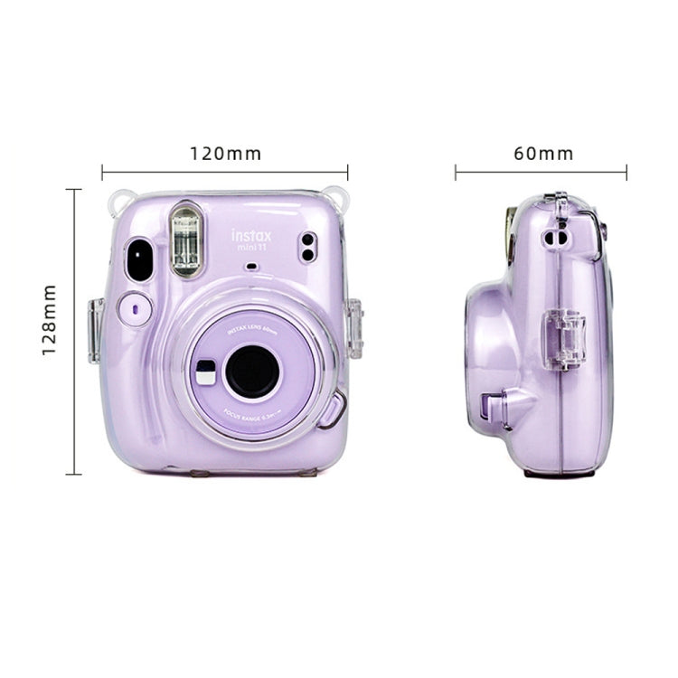 Richwell  Carry Case Bag Crystal Hard Cover with Shoulder Strap For Fujifilm Instax Mini 11 - Camera Accessories by Richwell | Online Shopping UK | buy2fix