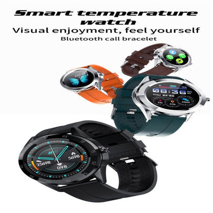 Y10 1.54inch Color Screen Smart Watch IP68 Waterproof,Support Heart Rate Monitoring/Blood Pressure Monitoring/Blood Oxygen Monitoring/Sleep Monitoring(Orange) - Smart Wear by buy2fix | Online Shopping UK | buy2fix