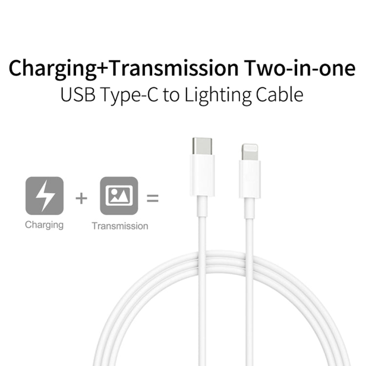 2 in 1 PD3.0 30W USB-C / Type-C Travel Charger with Detachable Foot + PD3.0 3A USB-C / Type-C to 8 Pin Fast Charge Data Cable Set, Cable Length: 1m, AU Plug - Mobile Accessories by buy2fix | Online Shopping UK | buy2fix