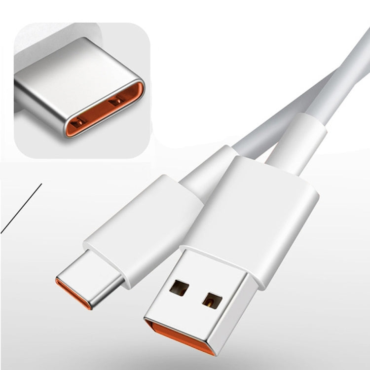 XJ-042 6A USB to USB-C / Type-C Fast Charging Data Cable, Length: 2m - USB-C & Type-C Cable by buy2fix | Online Shopping UK | buy2fix