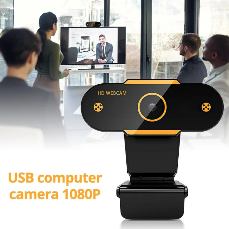 312 1080P HD USB 2.0 PC Desktop Camera Webcam with Mic, Cable Length: about 1.3m, Configuration:Regular -  by buy2fix | Online Shopping UK | buy2fix