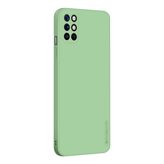 For OnePlus 8T PINWUYO Touching Series Liquid Silicone TPU Shockproof Case(Green) - OnePlus Cases by PINWUYO | Online Shopping UK | buy2fix