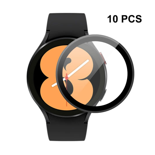 10 PCS For Samsung Galaxy Watch4 40mm ENKAY Hat-Prince 3D Full Coverage Soft PC Edge + PMMA HD Screen Protector Film - Screen Protector by ENKAY | Online Shopping UK | buy2fix