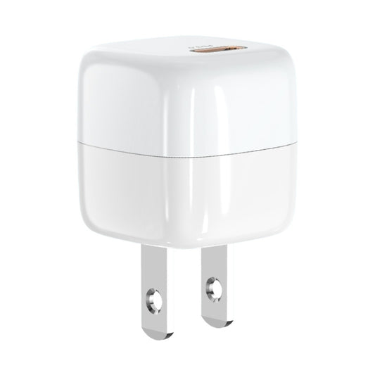 ENKAY APQ-011 Mini PD 20W USB-C / Type-C Port Fast Charger, US Plug(White) - USB Charger by ENKAY | Online Shopping UK | buy2fix