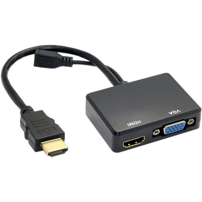 Multi-screen Display One-to-two HDMI to VGA Converter - Converter by buy2fix | Online Shopping UK | buy2fix