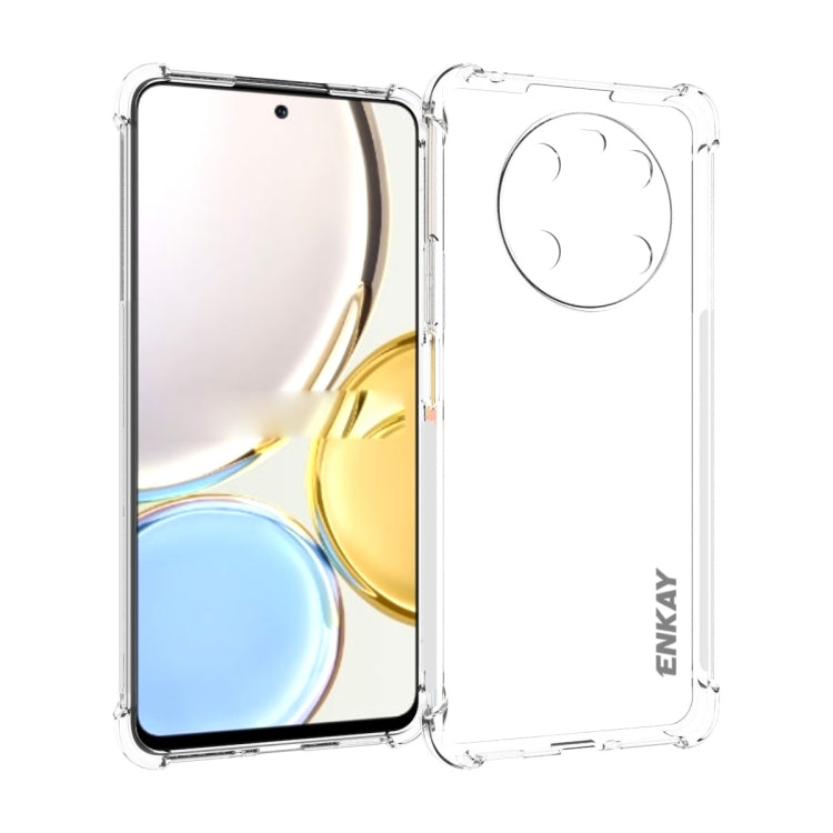 For Honor X9 4G / 5G ENKAY Transparent TPU Shockproof Phone Case - Honor Cases by ENKAY | Online Shopping UK | buy2fix