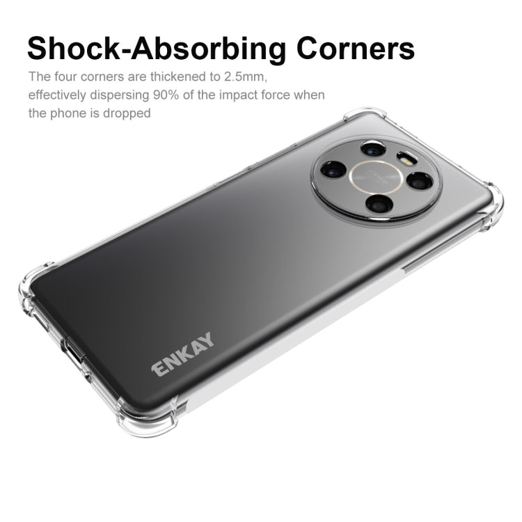 For Honor X9 4G / 5G ENKAY Transparent TPU Shockproof Phone Case - Honor Cases by ENKAY | Online Shopping UK | buy2fix