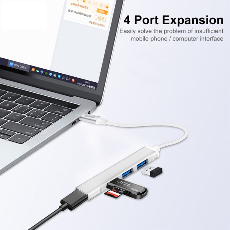 ENKAY Hat-Prince ENK-AT114 4 Ports USB 3.0 Splitter Multi-Ports Expansion HUB Extender Connector Adapter, Interface:USB 3.0 - USB 3.0 HUB by ENKAY | Online Shopping UK | buy2fix