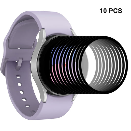 10 PCS For Samsung Galaxy Watch5 40mm ENKAY 9H Full Cover Tempered Glass Watch Film - Screen Protector by ENKAY | Online Shopping UK | buy2fix