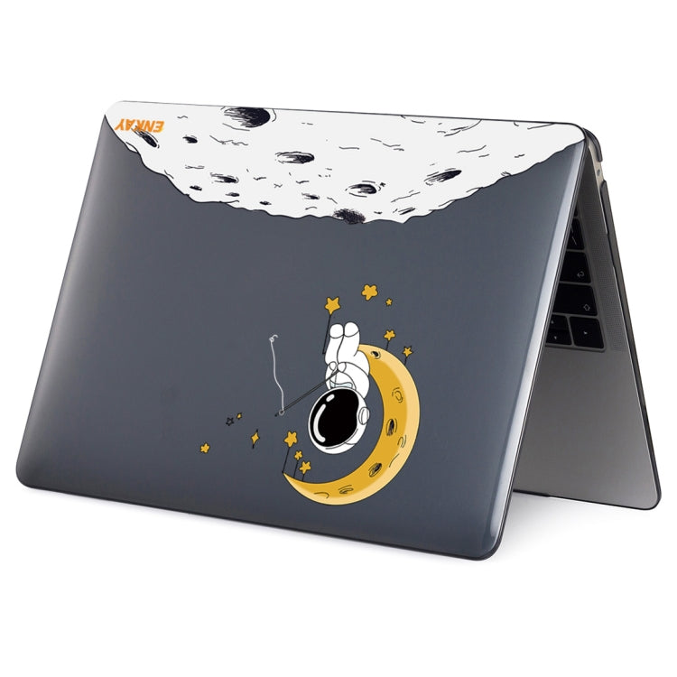 For MacBook Pro 13.3 A1708 ENKAY Hat-Prince 3 in 1 Spaceman Pattern Laotop Protective Crystal Case with TPU Keyboard Film / Anti-dust Plugs, Version:EU(Spaceman No.3) - MacBook Pro Cases by ENKAY | Online Shopping UK | buy2fix