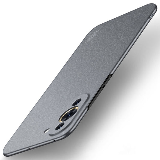 For Huawei Nova 10 Pro MOFI Fandun Series Frosted PC Ultra-thin Phone Case(Gray) - Huawei Cases by MOFI | Online Shopping UK | buy2fix