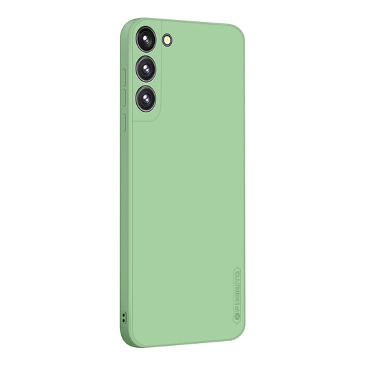 For Samsung Galaxy S23 5G PINWUYO Sense Series Liquid Silicone TPU Phone Case(Green) - Galaxy S23 5G Cases by PINWUYO | Online Shopping UK | buy2fix