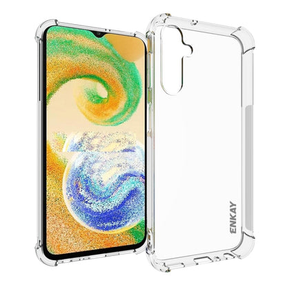 For Samsung Galaxy A24 4G ENKAY Hat-Prince Clear TPU Shockproof Phone Case - Galaxy Phone Cases by ENKAY | Online Shopping UK | buy2fix