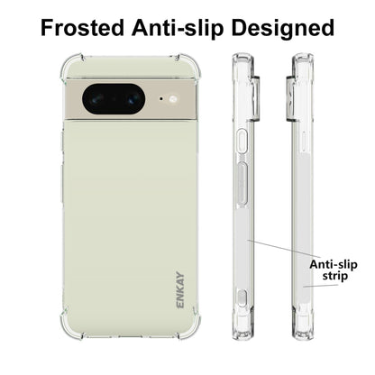 For Google Pixel 8 ENKAY Hat-Prince Transparent TPU Shockproof Phone Case - Google Cases by ENKAY | Online Shopping UK | buy2fix