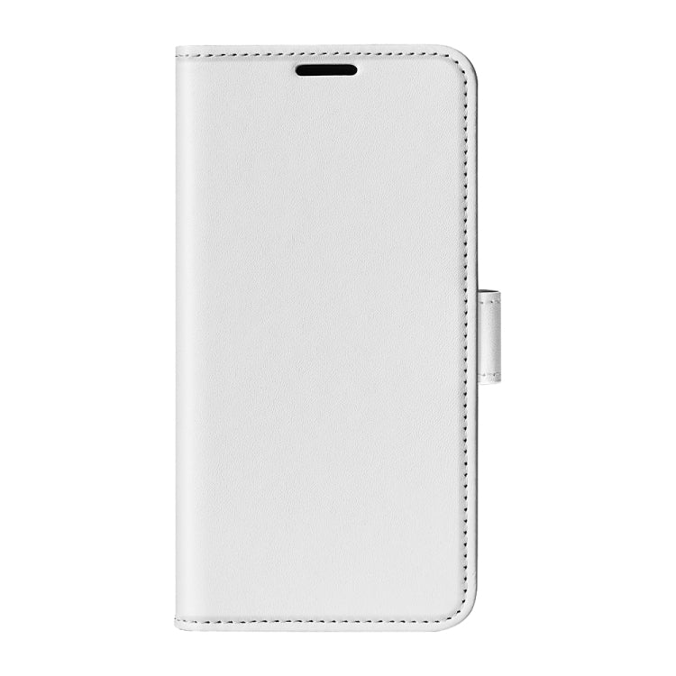 For Samsung Galaxy A34 5G R64 Texture Horizontal Flip Leather Phone Case(White) - Galaxy Phone Cases by buy2fix | Online Shopping UK | buy2fix