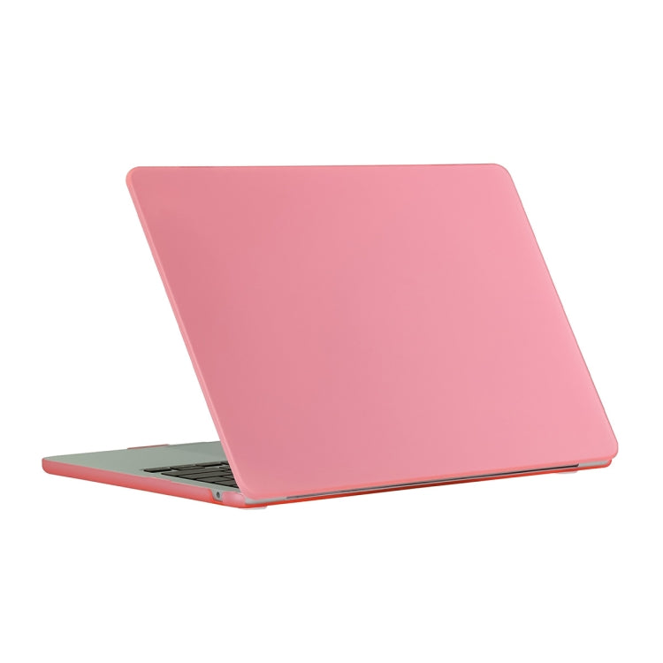 For MacBook Air 15.3 (A2941) ENKAY Hat-Prince Matte Protective Case Cover Hard Shell(Pink) - MacBook Air Cases by ENKAY | Online Shopping UK | buy2fix