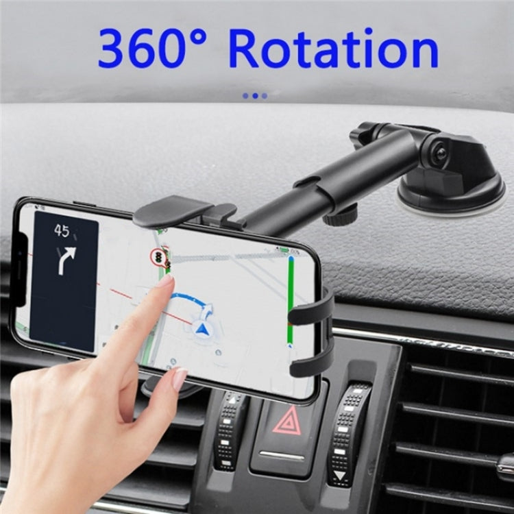 D-281+105+K5 Dashboard Cell Phone Mount Car Air Vent Bracket Car Phone Holder Suction Cup - Car Holders by buy2fix | Online Shopping UK | buy2fix