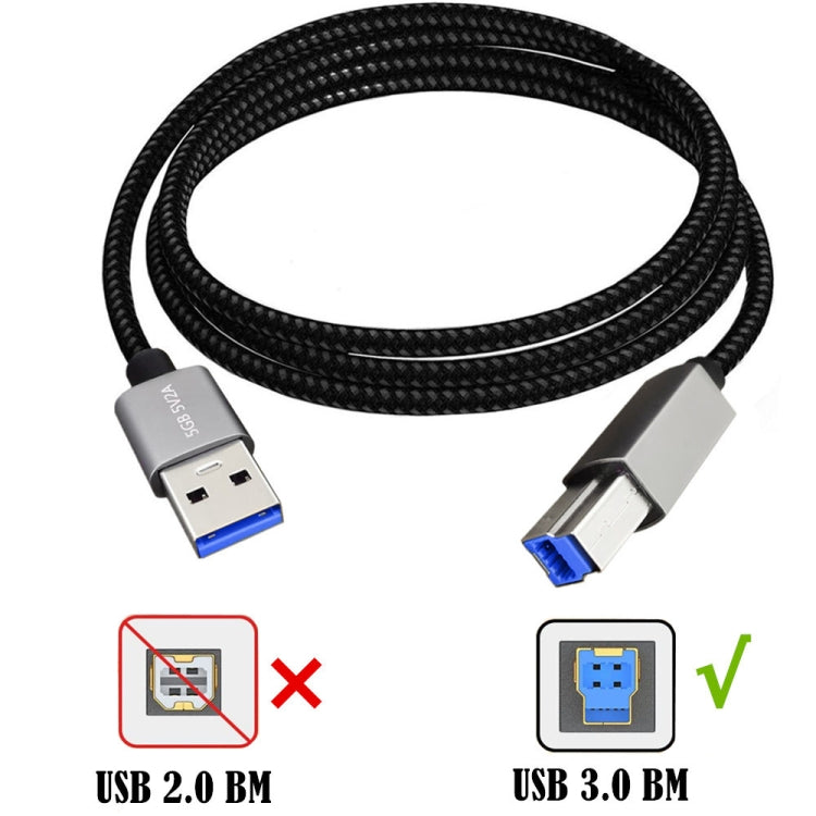 JUNSUNMAY USB 3.0 Male to USB 3.0 Male Cord Cable Compatible with Docking Station, Length:2m - USB Cable by JUNSUNMAY | Online Shopping UK | buy2fix