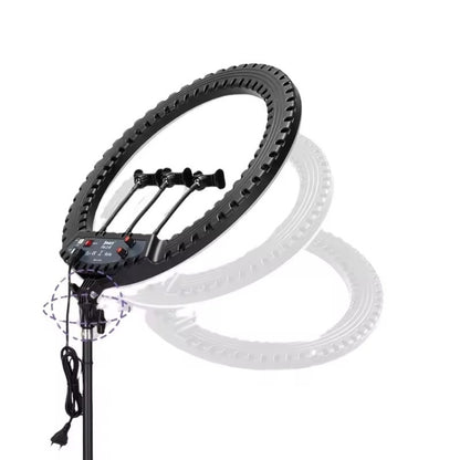 JMARY FM-21R With Remote Control Phone Clip 21-inch Dimmable LED Ring Light(EU Plug) -  by Jmary | Online Shopping UK | buy2fix