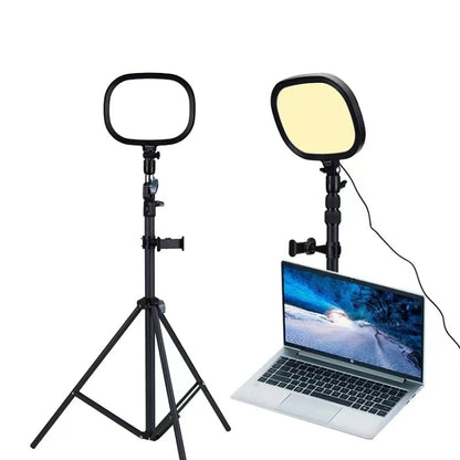 JMARY FM-58R Live Streaming Photography Fill Light 180-Degree Rotatable 9-inch LED Light -  by Jmary | Online Shopping UK | buy2fix