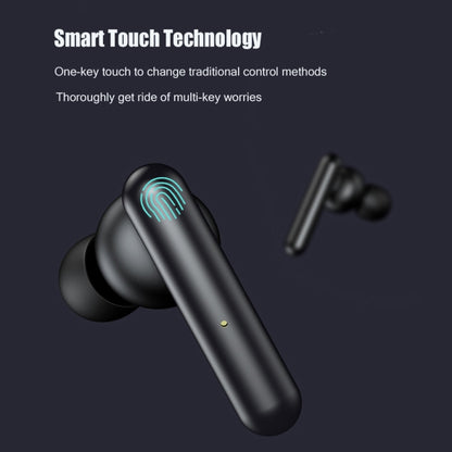 T10 Mini Touch Control Hifi TWS Wireless Bluetooth Earphones With Mic & Charger Box(Green) - TWS Earphone by buy2fix | Online Shopping UK | buy2fix