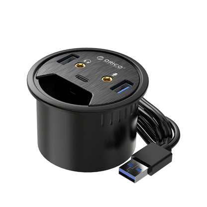 ORICO DESK-2U1C Desktop Power Grommet Multi-Function HUB - Computer & Networking by ORICO | Online Shopping UK | buy2fix