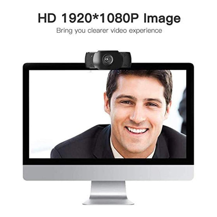 HD 1080P Megapixels USB Webcam Camera CMOS Sensor with MIC for Computer PC Laptops - HD Camera by buy2fix | Online Shopping UK | buy2fix