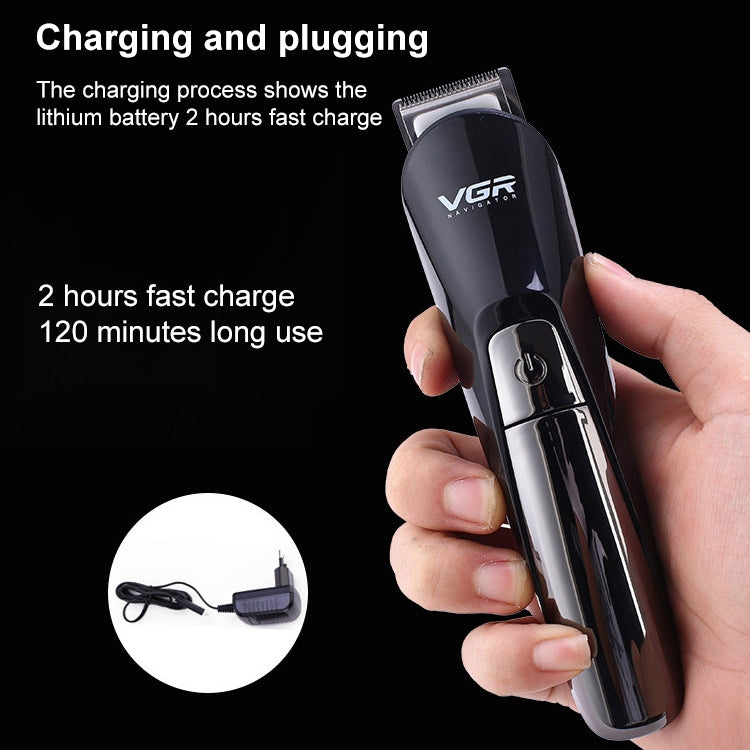 VGR V-012 5W 6 in 1 Electric Hair Clipper, Plug Type: EU Plug - Hair Trimmer by VGR | Online Shopping UK | buy2fix