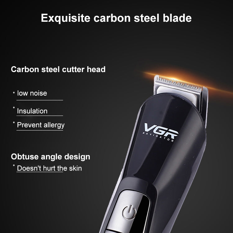 VGR V-012 5W 6 in 1 Electric Hair Clipper, Plug Type: EU Plug - Hair Trimmer by VGR | Online Shopping UK | buy2fix