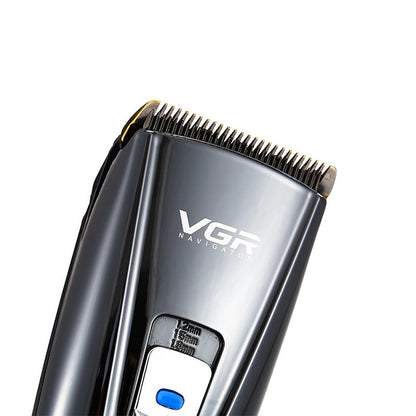 VGR V-027 10W Professional Electric Hair Clipper with LCD Display, Plug Type: EU Plug - Hair Trimmer by VGR | Online Shopping UK | buy2fix