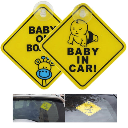 20 PCS Car Sticker BABY ON BOARD Warning Safty Sign Vinyl Decal Style 2 - Decorative Sticker by buy2fix | Online Shopping UK | buy2fix