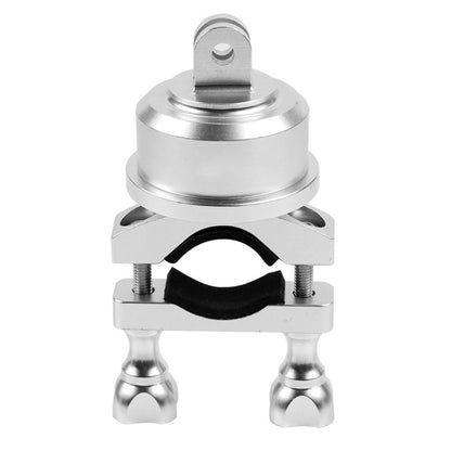 Aluminum Alloy 360 Degree Rotating Base Bike Camera Mount for Action Camera(Silver) - DJI & GoPro Accessories by buy2fix | Online Shopping UK | buy2fix