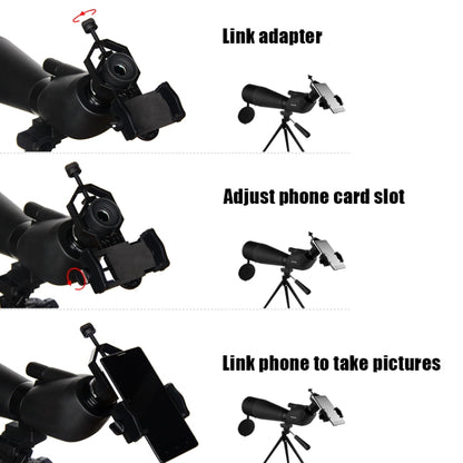 Universal Mobile Phone With Telescope Camera Holder - Camera Accessories by buy2fix | Online Shopping UK | buy2fix