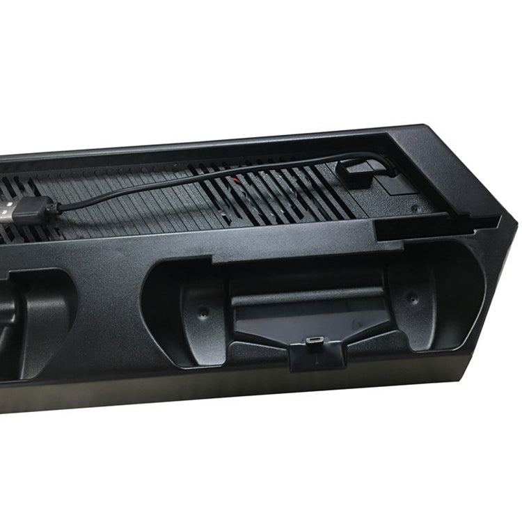 KJH PSLIM-03 Multi-function Host Bracket Cooling Fan Ultra-thin Machine Bracket Fan Charger for PS4 / SLIM Console - Toys & Hobbies by KJH | Online Shopping UK | buy2fix