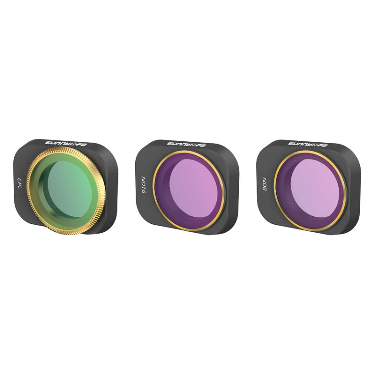 3 PCS / Set CPL+ND8+ND16 Sunnylife MM3-FI411 For Mini 3 Pro Adjustable Filter - Other by Sunnylife | Online Shopping UK | buy2fix