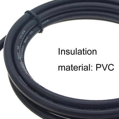 BNC Female To BNC Male RG58 Coaxial Adapter Cable, Cable Length:10m - Connectors by buy2fix | Online Shopping UK | buy2fix