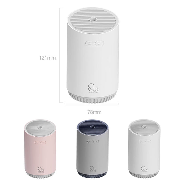 Wireless Q3  Humidifier Mini USB Charging Portable Air Purifier(Gray) - Home & Garden by buy2fix | Online Shopping UK | buy2fix