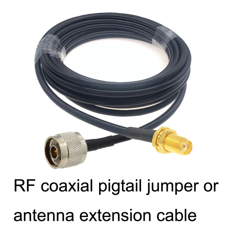 SMA Female To N Male RG58 Coaxial Adapter Cable, Cable Length:0.5m - Connectors by buy2fix | Online Shopping UK | buy2fix