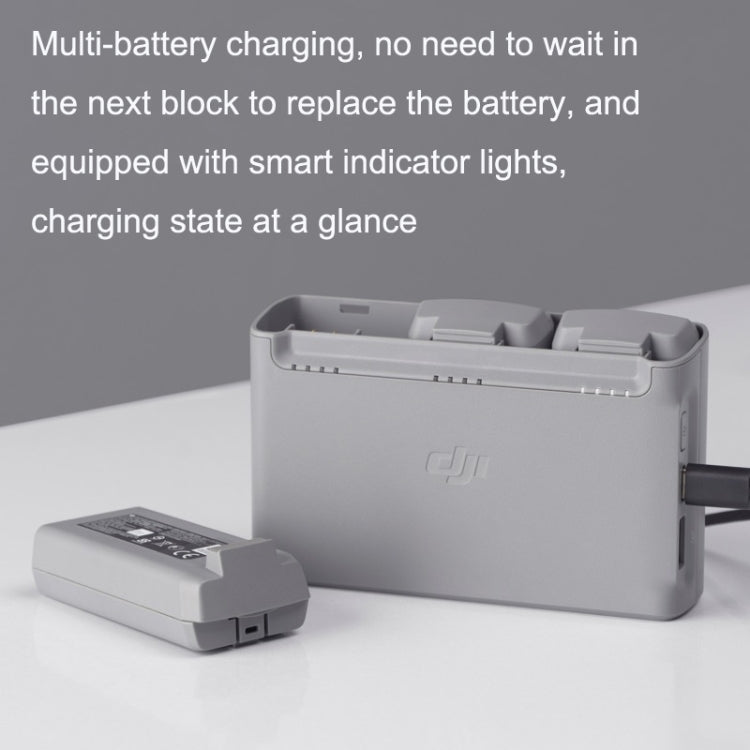 Original DJI Mini 2 / Mini SE Two-way Charging Butler(Gray) - Cable & Adapter by DJI | Online Shopping UK | buy2fix