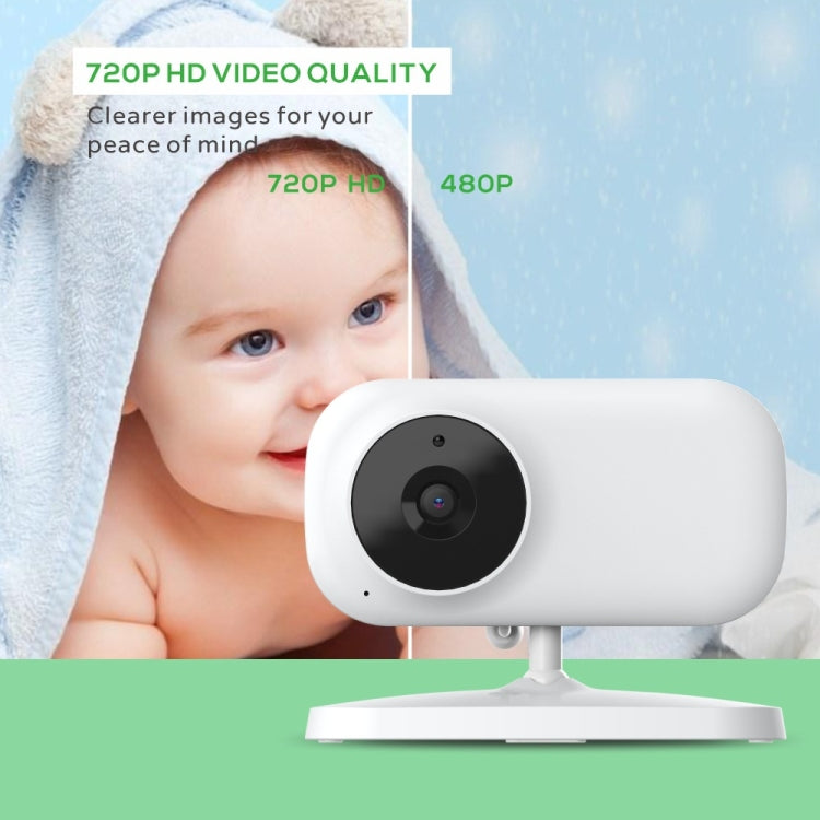 SM70 7-inch 720 x 1080P Wireless Baby Monitor Camera Temperature Monitor 2 Way Audio US Plug - Security by buy2fix | Online Shopping UK | buy2fix