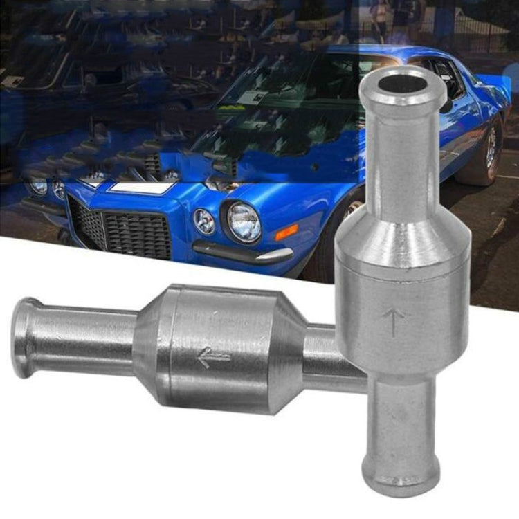 Car Aluminum Alloy Gasoline Fuel Check Valve, Size:M6(Silver) - In Car by buy2fix | Online Shopping UK | buy2fix