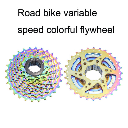 VG SPORTS Bicycle Lightweight Wear -Resistant Colorful Flywheel, Style:9 Speed 11-28T - Bicycle Chains & Rounds by VG SPORTS | Online Shopping UK | buy2fix