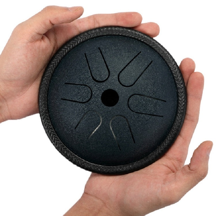 5.5 Inch Pocket Drum Ethereal Hand Drumming Leisure Travel Percussion Instrument(Navy Blue) - Percussion Instruments by buy2fix | Online Shopping UK | buy2fix