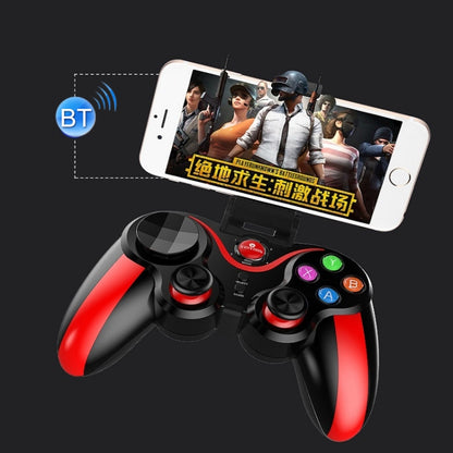 IOS Android Game Handle Bluetooth Direct Connection Handle PC TV Game Handle(013 Red) - Controller Gamepad by buy2fix | Online Shopping UK | buy2fix