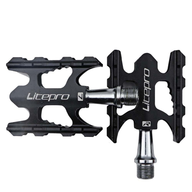 Litepro Ultralight Folding Bike Pedal K3 Bicycle Pedal, Color:Black - Outdoor & Sports by Litepro | Online Shopping UK | buy2fix