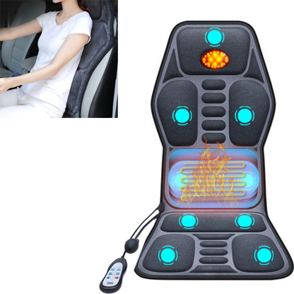 YJ-308 Car Massager Cervical Spine Neck Waist Car Home Heating Whole Body Multifunctional Massage Mat, Specification: Premium Edition - Seat Accessories by buy2fix | Online Shopping UK | buy2fix