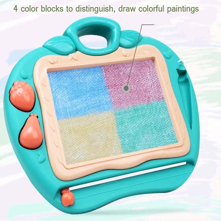 Children Magnetic Graffiti Drawing Board Color Handwriting Board with Bracket(Pink) - Drawing Toys by buy2fix | Online Shopping UK | buy2fix