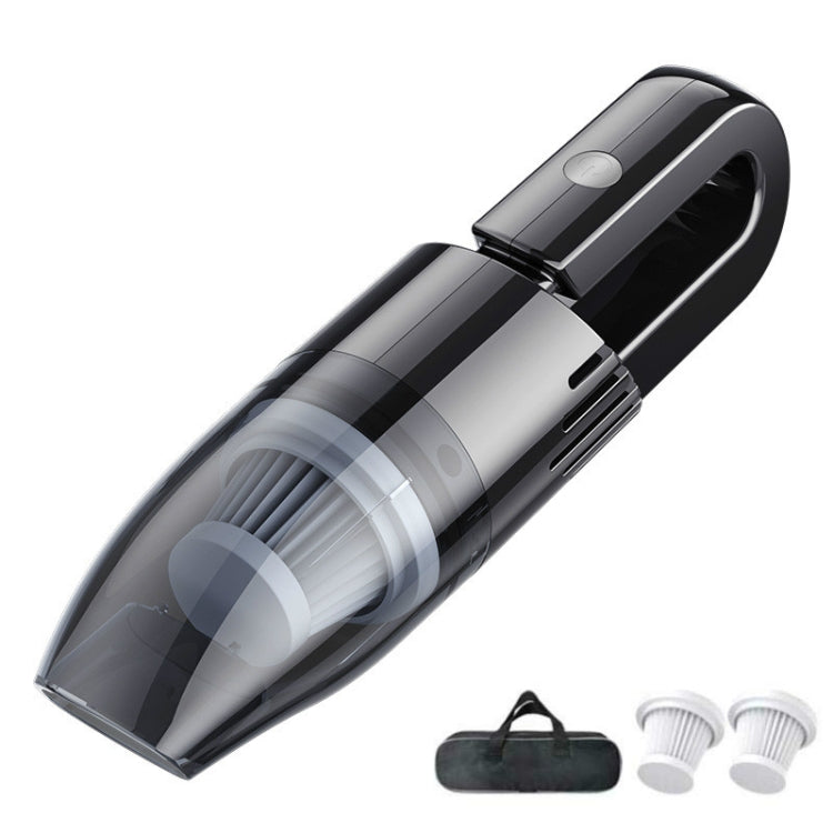 120W Car Vacuum Cleaner Car Small Mini Internal Vacuum Cleaner, Specification:Wireless, Style:With 2 PCS Filter Element+Storage Bag - Vacuum Cleaner by buy2fix | Online Shopping UK | buy2fix