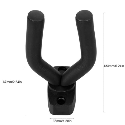 Metal Wall Hook for Guitar / Ukulele(Black) - Toys & Hobbies by buy2fix | Online Shopping UK | buy2fix