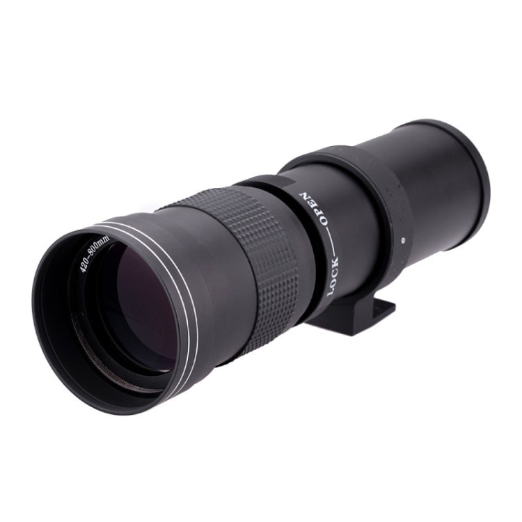 Lightdow 420-800mm Zoom Camera Lens Optical Glass Coating Photographic Lens - Camera Accessories by Lightdow | Online Shopping UK | buy2fix